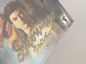 Shenmue Sega Dreamcast Game Case Discs Disc 1 2 3 Passport No Manuals Ryo Hazuki