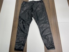 Fashion Nova Womens Size 3XL Black Faux Leather Pants Stretch Fleece Lined