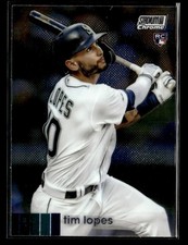 2020 Stadium Club Chrome #331 Tim Lopes Rookie Card Seattle Mariners