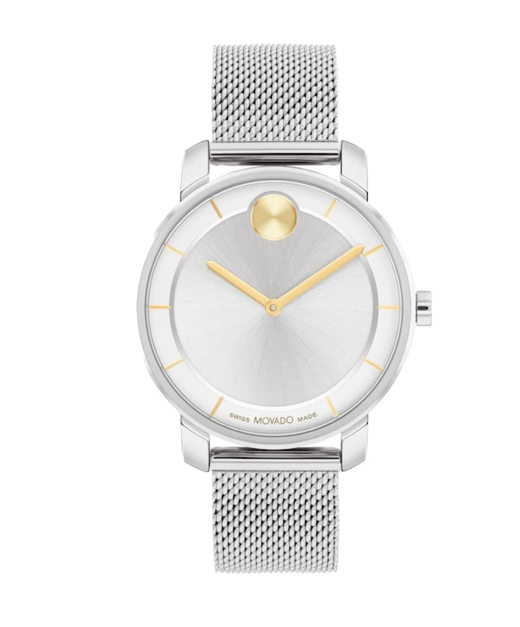 Movado Bold Stainless Steel Band Wristwatches