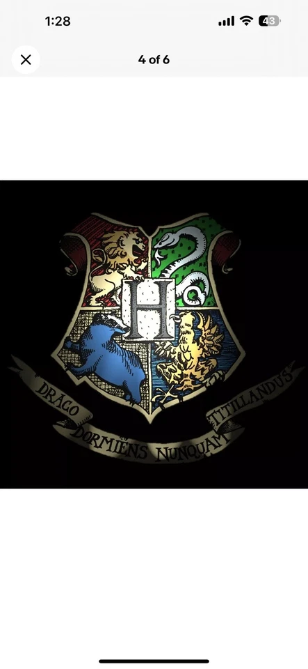 Harry Potter Sorting Hat  Brown Rubies Wizard Halloween - Image 4 of 4