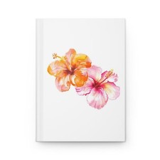 Vibrant Floral Hardcover Journal, Personal Journal, Gift for Writers, ... 