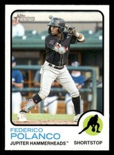 Federico Polanco 2022 Topps Heritage Minor League #6   Jupiter Hammerheads