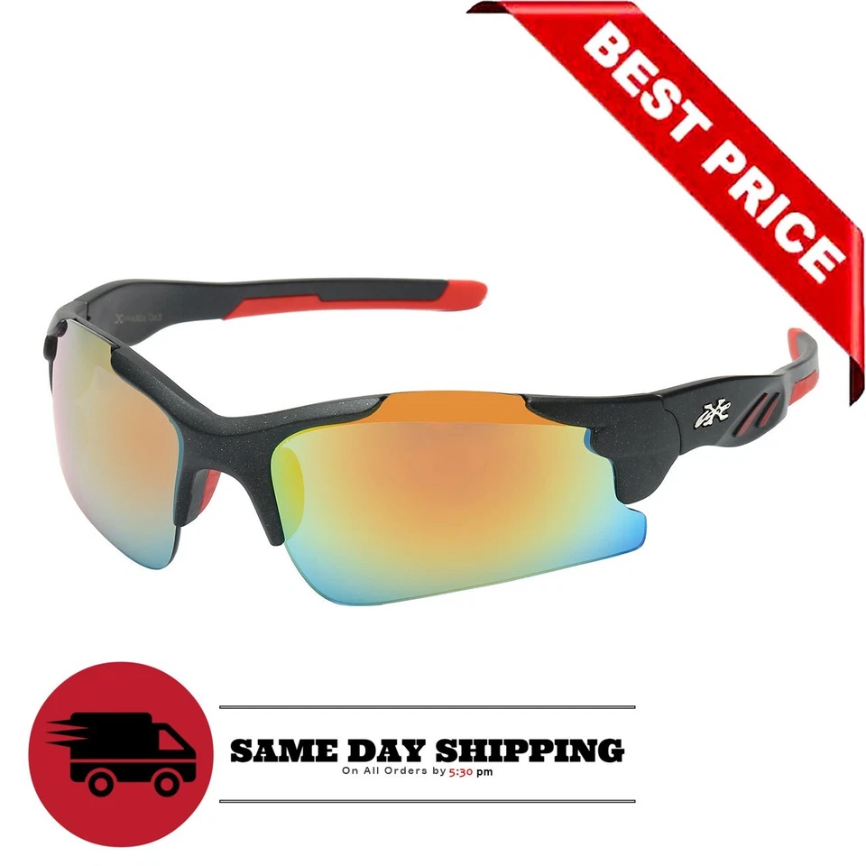Sport Wrap Driving Glasses HD+ Lens Men Women Sunglasses UV400 Fast Delivery - Image 3 of 4