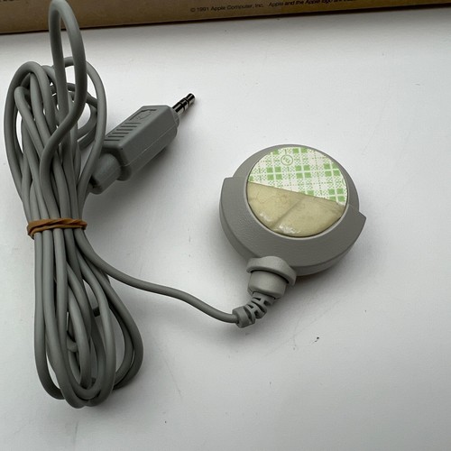 Apple Microphone by Apple Computer 1991 Open Box - Picture 3 of 8
