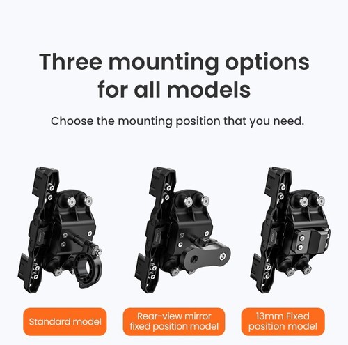 Motorcycle Phone Holder with 15W Wireless & 24W Fast Charging for iPhone, Samsun - 第 21/36 張圖片