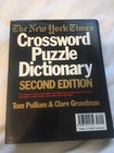 The New York Times Crossword Puzzle Dictionary Second Edition Excellent conditio — photo 1