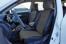 Blackcharcoal Leather-like Custom Made Front Seat Covers For Nissan Rogue 13-17