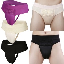 Men Brief Transgender Crossdresser Underwear Hiding Gaff Shaping Thong Panties