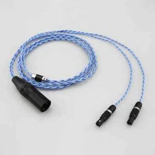 OCC Silver Plated Upgraded Headphone Cable for Focal Utopia Fidelity Circumaural