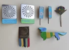 *7pcs Germany Munich 1972 XX. Summer Olympics Bagdes