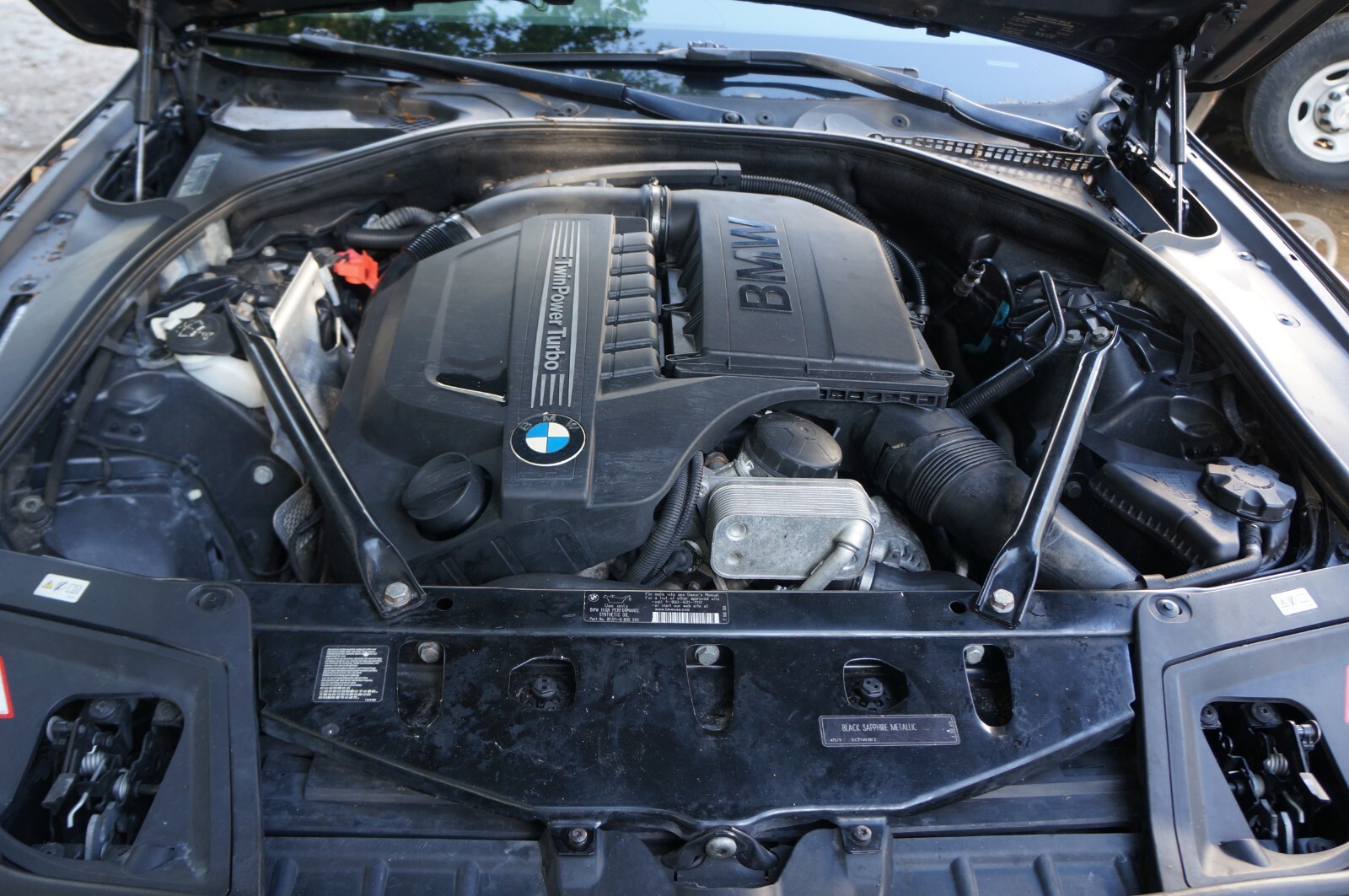 OEM negative wire cable terminal clamp loom ground connector cut 8 366 620 BMW