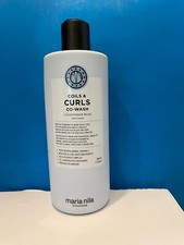 Maria Nila Coils & Curls Co Wash Balsamo Lavaggio 11,8 oz Nuovo e Autentico
