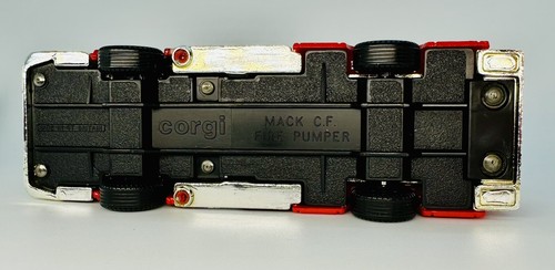 1979 ORIGINAL Corgi 2029 MACK FIRE PUMPER Mint In Unpunched Box NOS BEAUTIFUL! - Picture 10 of 11