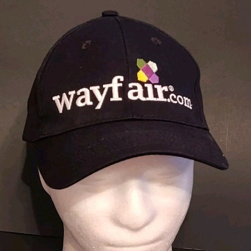 Wayfair.com Employee Black Adjustable Strapback Cap Hat  - Bild 1 von 7