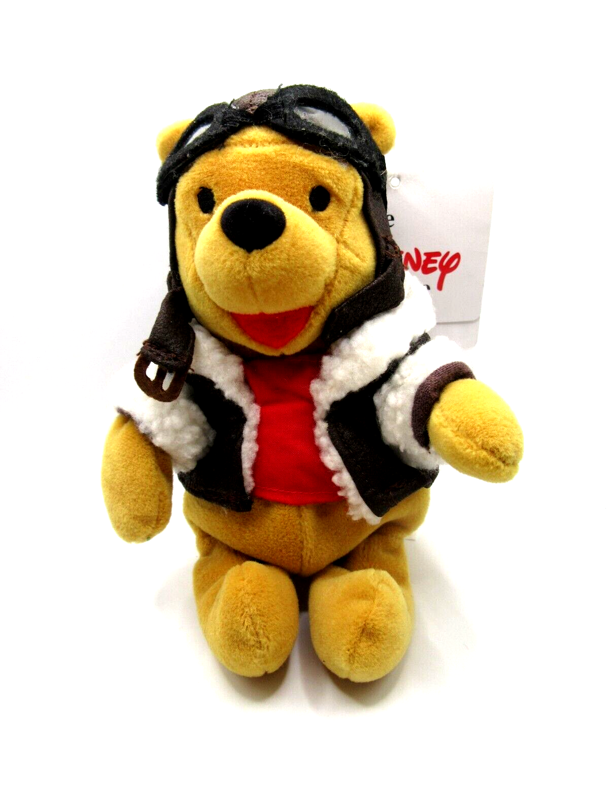 VINTAGE DISNEY WINNIE THE POOH - PILOT POOH BEAR - MINT - RETIRED WITH TAGS