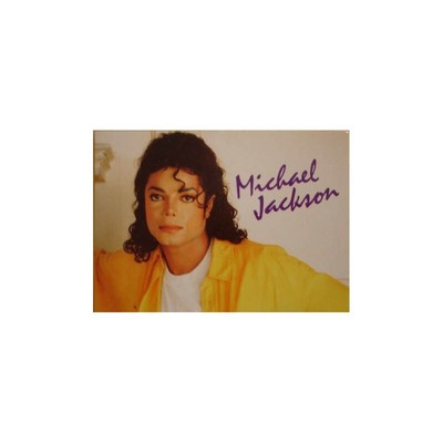 Carte Postale Géante Michael Jackson - Format 20 X 25 Cm - Poster Décoratif Fan Musique - 5