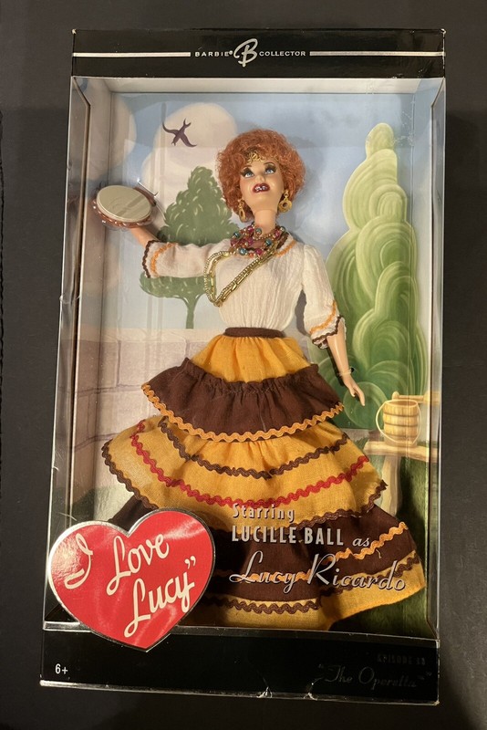 Barbie I Love Lucy “The Operetta” Doll Lucille Ball As Lucy Ricardo, 2005