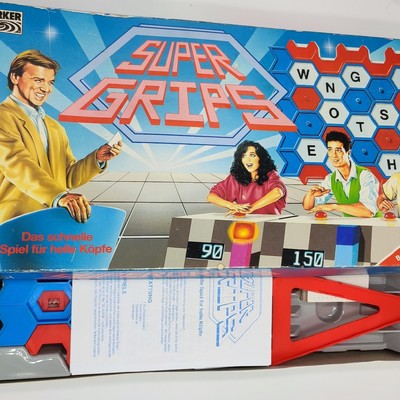SUPERGRIPS   Quiz- / TV-Show / Spielklassiker v. PARKER  1990 - VOLLSTÄNDIG*