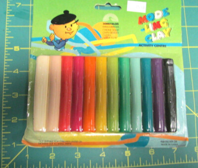 New In Package - Modeling Clay - non hardening clay - 12 colors in this set  