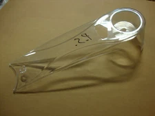 BIG DOG MOTORCYCLES GAS TANK DASH CLEAR LEXAN EARLY ?? WOLF PRO SPORT VINTAGE 