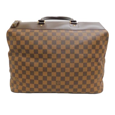 LOUIS VUITTON DAMIER Greenwich PM Brown Tote bag Travel bag #15