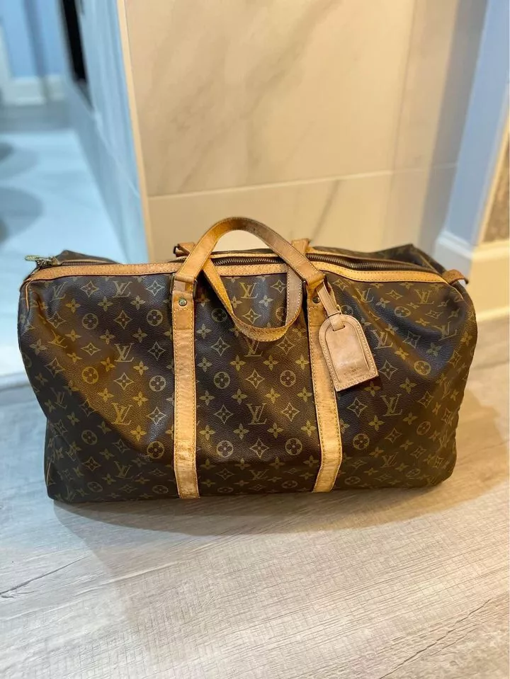 Louis Vuitton Monogram Sac Souple 55 Keepall Bag