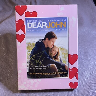 Dear John DVD 2010 Canadian With Slip Cover New Sealed