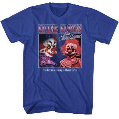 Killer Klowns From Outer Space Movie Glamour Shots The Circus  Men's T Shirt 