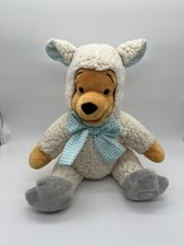 Disney Store Winnie the Pooh Plush Lamb Fleece Stuffed Animal