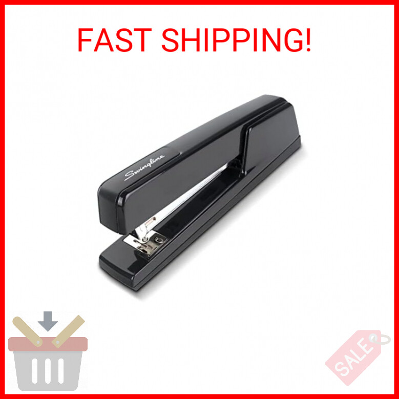 Swingline Stapler, 30 Sheet Capacity, 747 Classic Stapler, Jam Free, Metal, Blac-image