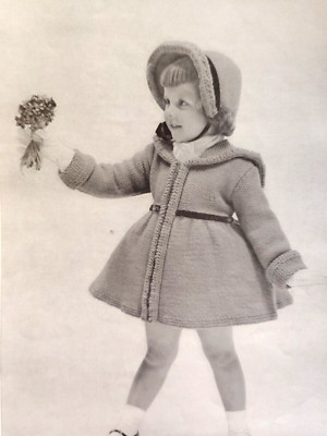 Sweater Socks Layette Bear Brand Knit Crochet Pattern Magazine 352 NB - 4T VTG