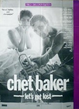 LET'S GET LOST - CHET BAKER / JAZZ - TRUMPET -ORIGINAL FRENCH MOVIE MOVIE POSTER