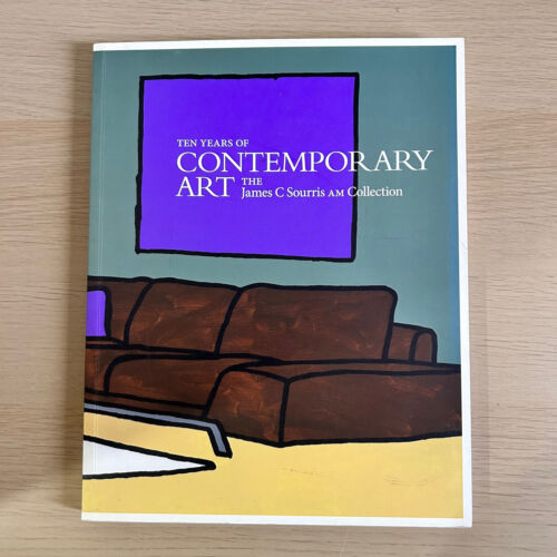 Diez años de arte contemporáneo colección James Sourris 2011 libro catálogo QLD - Imagen 1 de 22