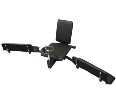 BAY  STAHL Beinspreizer zum Drehen mechanisch Beinstrecker Spagattrainer Kurbel
