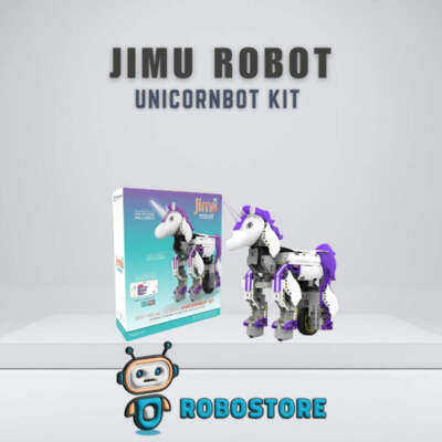   Jimu Roboter Einhorn - Interaktives Programmierspielzeug für Kinder | Baue & programmiere dein M