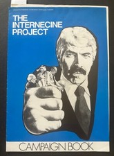 The Internecine Project 1974 Original UK Pressbook James Coburn poster art photo