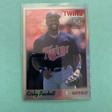 2021 Topps Chrome 70 Years of Baseball Series 2 Kirby Puckett #70YTC-20 HOF