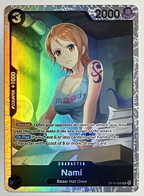 One Piece TCG 3D2Y Deck ST14-006 Nami SR