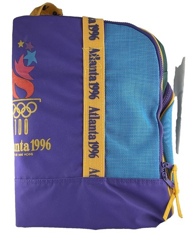Vintage COACH 1996 Atlanta Olympics Special Ed Golf Ball Bag Navy