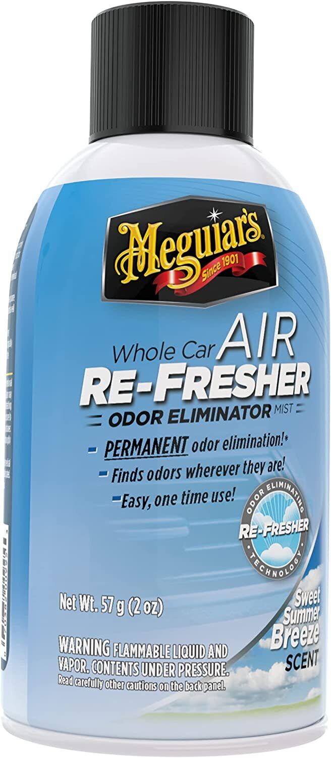 Meguiars Whole Car Air RE-Fresher How To Get Rid Of Bad Smells In Any Car  Easy And Effective 