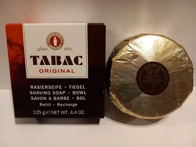 ( 1 Kg = 168 € ) TABAC ORIGINAL Refill für Tiegel Rasierseife 125 g