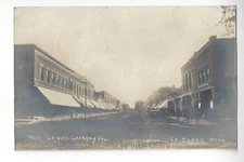 1907 Le Sueur, Minnesota, Main Street Looking South RPPC