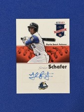 2008 TRISTAR PROjections Jordan Schafer #343 Autograph Auto DD