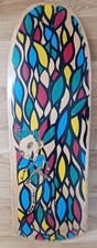 NOS H-Street Ron Allen "Stained Glass" (or Harlequin) skateboard deck