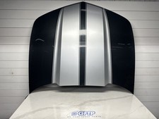 2010-2015 Chevrolet Camaro Ss Oem Hood Ashen Gray Metallic Silver Rally Stripe
