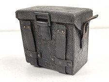 Kaiserreich und 1. Weltkrieg, lederner Behälter zum Doppelfernrohr 03 von Goertz