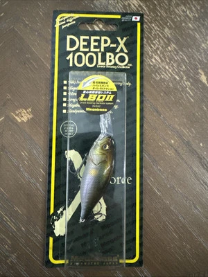 Megabass Deep-X 100 LBO Deep Diving Crankbait Japanese Bass Fishing Hard Bait