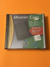 N64 PERFORMANCE MEMORY CARD 123 PAGES - BLACK