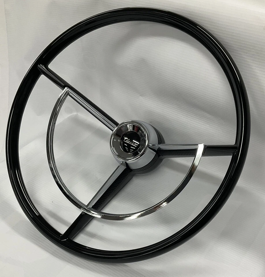 For 61-70 Ford F100 Truck Custom 15" Steering Wheel W/ Horn Button 60-63 Car - Imagem 2 de 4